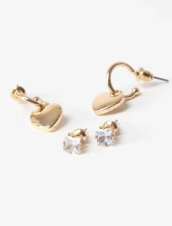 Earrings - 2 pairs