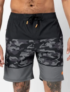 Elastic Waist Boardshorts