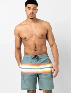 Elastic Waist Boardshorts