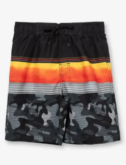 Elastic Waist Boardshorts