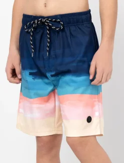 Elastic Waist Boardshorts - Teen Boys