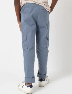 Elastic Waist Cargo Pants