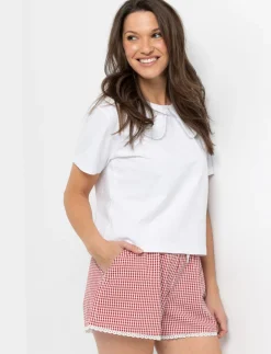 Elastic Waist Shorts