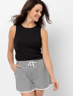 Elastic Waist Shorts