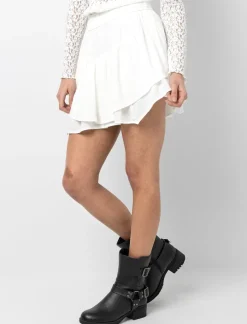 Elastic Waist Skort