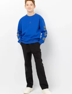 Elastic Waist Sports Pants - Teen Boys