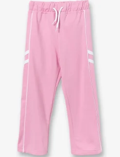 Elastic Waist Sports Pants - Little Girls