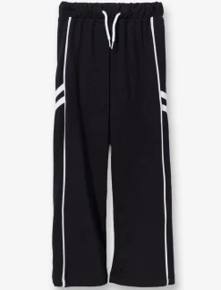 Elastic Waist Sports Pants - Little Girls