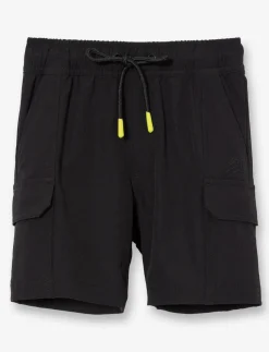 Elastic Waist Sports Shorts - Little Boys