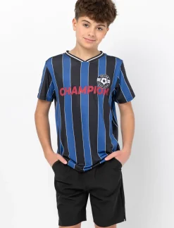 Elastic Waist Sports Shorts - Teen Boys