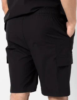 Elastic Waist Sports Shorts