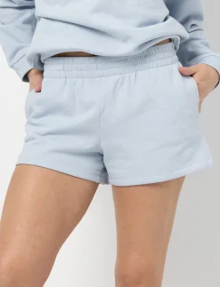 Elastic-waist Fleece Shorts