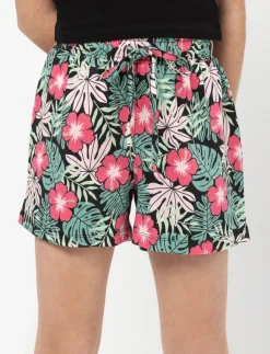 Elastic-waist Shorts