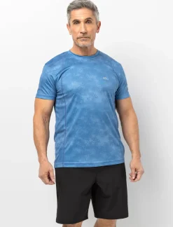 Elastic-waist Sports Shorts