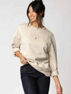 Embroidered Crewneck Sweater
