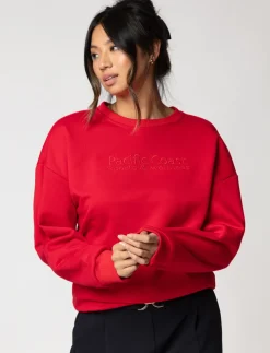 Embroidered Crewneck Sweater