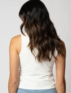 Embroidered Tank Top