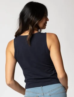 Embroidered Tank Top