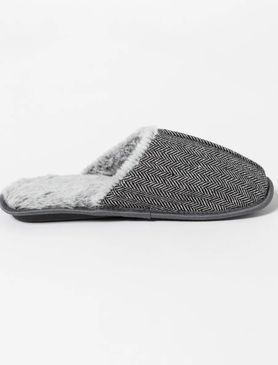 Faux Fur Slide Slippers