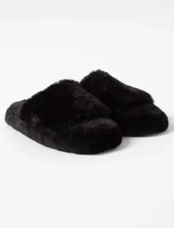 Faux Fur Slippers
