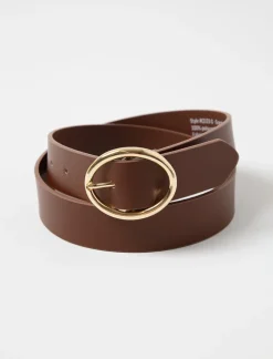 Faux Leather Belt