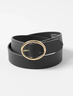 Faux Leather Belt