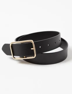 Faux Leather Belt