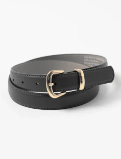 Faux Leather Belt