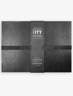 Faux Suede Placemats - Pack of 4