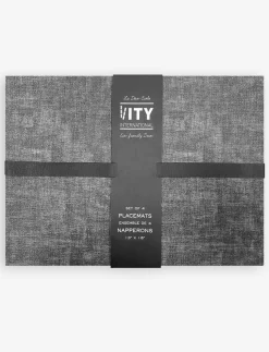 Faux Suede Placemats – Pack of 4