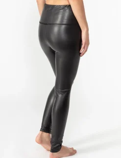 Faux-leather Leggings