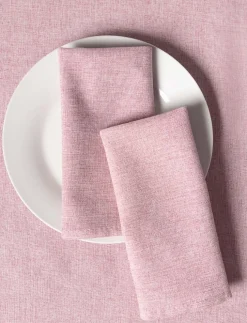 Faux-linen Table Napkins - Pack of 2