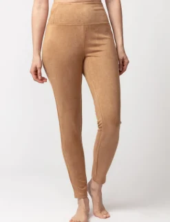 Faux-suede Leggings