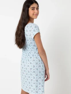 Fiited Waist Floral dress