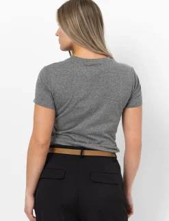 Fitted Crew-Neck T-Shirt