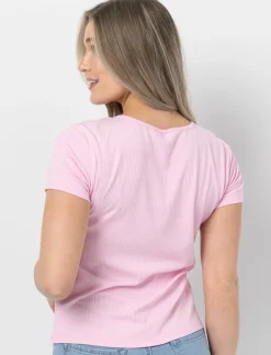Fitted Crew-Neck T-Shirt