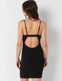 Fitted Open-Back Dress