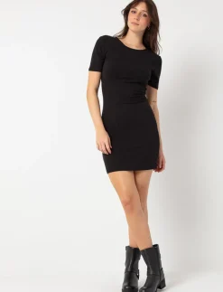 Fitted Open-back Dress