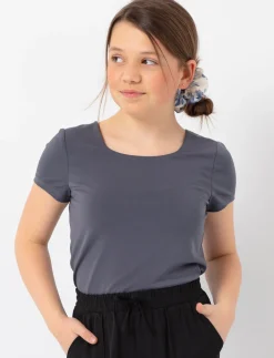 Fitted Square Neck T-shirt