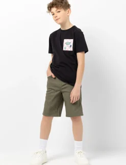 Five-pocket Twill Shorts