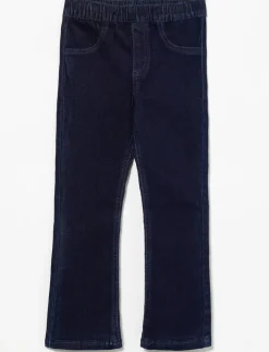 Flared Jeans with Elastic Waistband - Little Girl