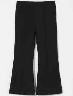 Flared Pants with Elastic Waistband - Little Girl