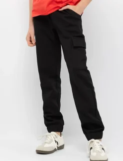 Fleece Cargo Jogger Pants