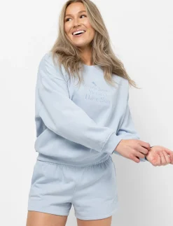 Fleece Embroidered Sweatshirt