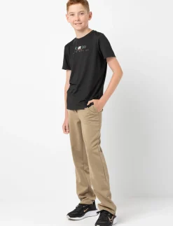 Fleece Pants with Elastic Waistband