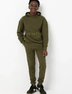 Fleece Pants with Elastic Waist