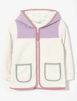 Fleece Zip-up Hooded Jacket - Little Girl