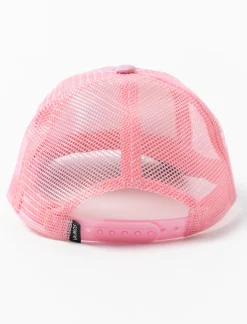 Floral Cap with Adjustable Mesh