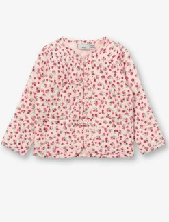 Floral Jacket in Woven Cotton