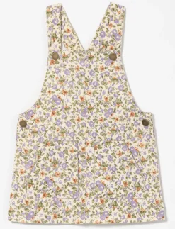 Floral Overall Dress - Baby Girl